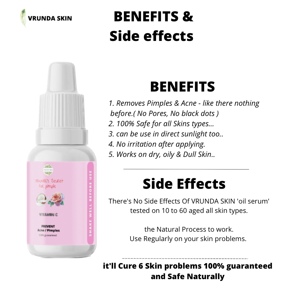 Vrunda’s secret for pimple care (8ml)